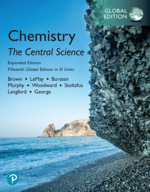 Chemistry: The Central Science in SI Units, Expanded Edition, 15th [Global Edition] - Theodore Brown, H. LeMay, Bruce Bursten, Catherine Murphy, Patrick Woodward, Matthew Stoltzfus - 9781292408750-1